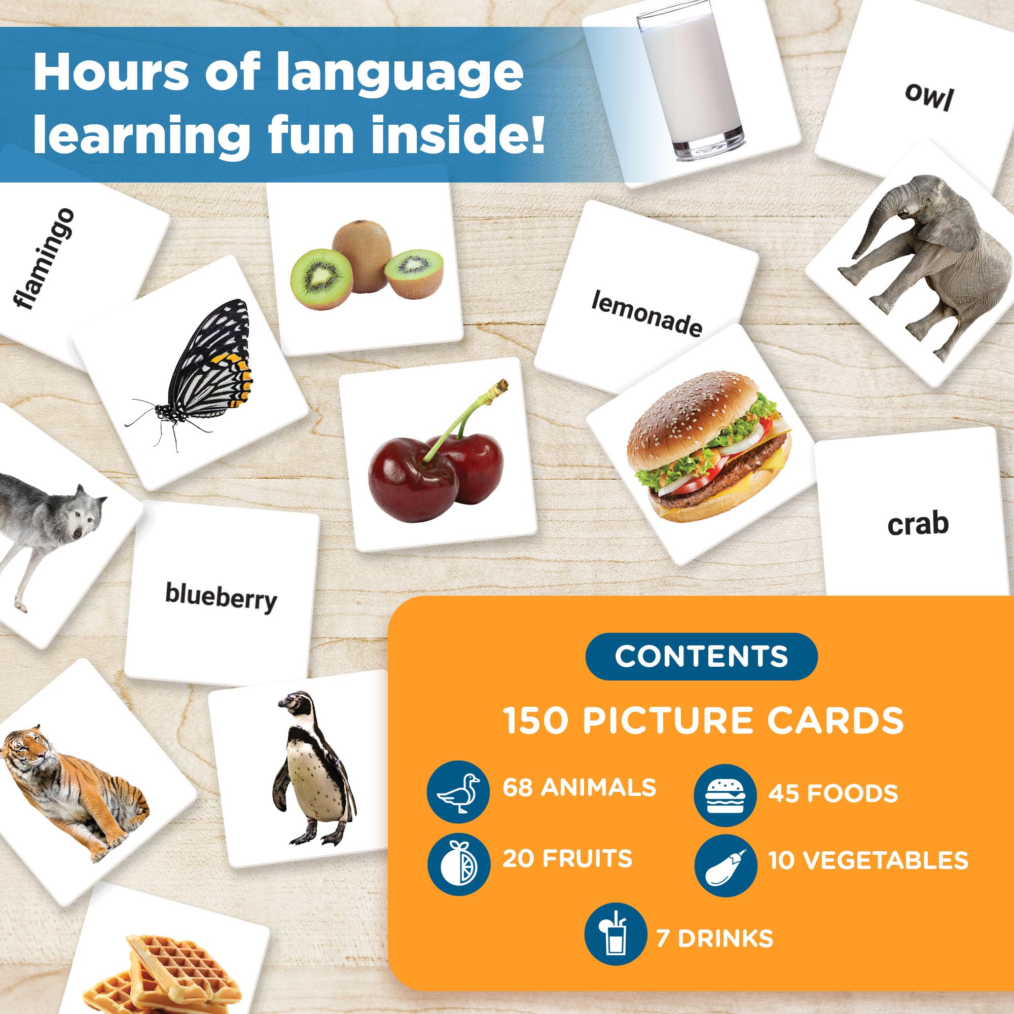 ThinkPsych Level 2 Nouns Flash Cards - 150 Picture Cards for Speech Therapy, Autism Learning & Language Development | Preschool & Kindergarten Educational Materials | Homeschool & Classroom Learning Supplies | Perfect for Apraxia Therapy, ESL Teaching & Early Childhood Education