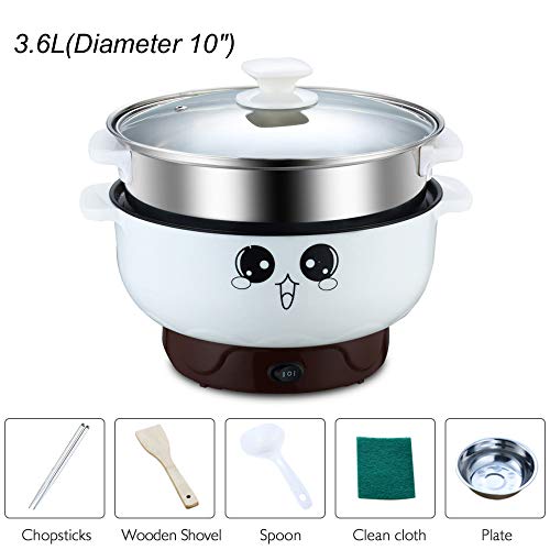 Electric Skillet With Steamer