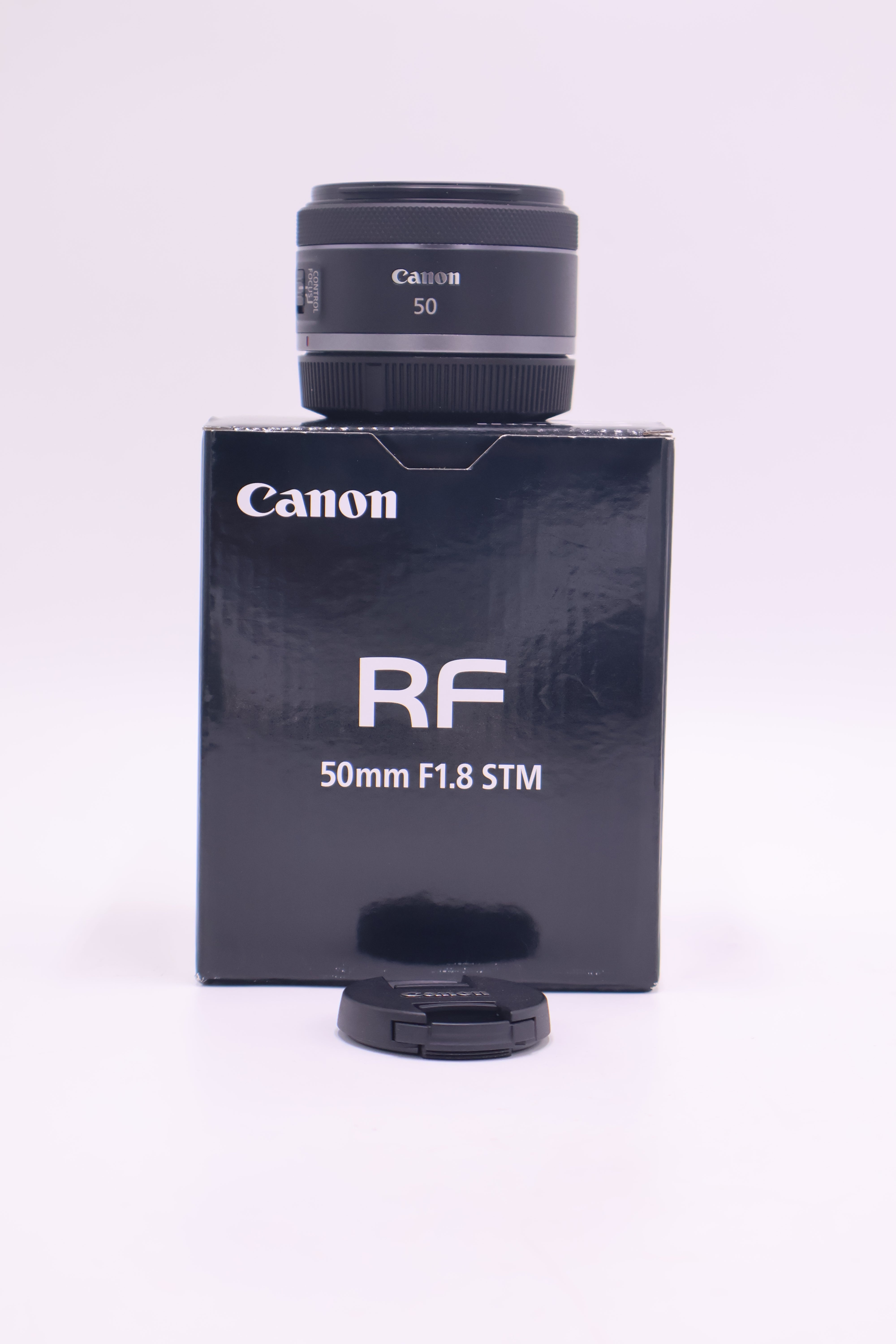 Canon RF 50mm f/1.8 STM Lens - Fast Prime Lens for Portraits & Low Light Photography | Used | Perfect for Travel, Street & Everyday Photography
