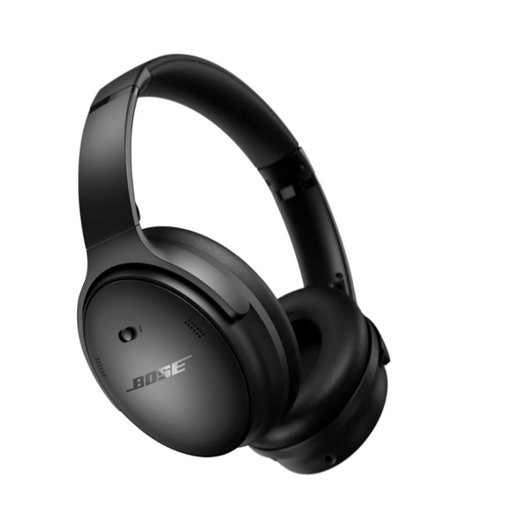 Bose QuietComfort Wireless Noise Cancelling Over-Ear Headphones (Black) - Premium Sound for Travel, Work & Relaxation