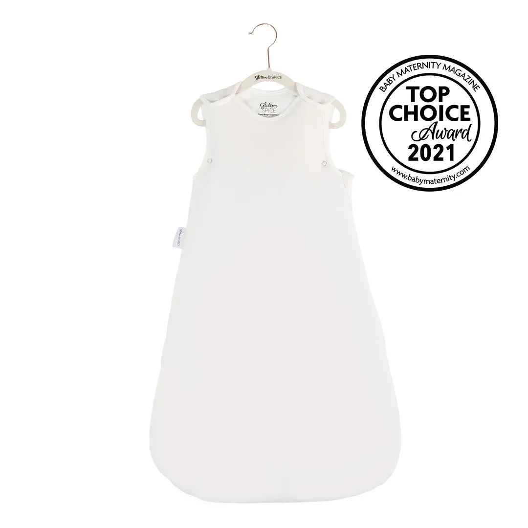 Organic Baby Sleep Sack - Breathable Linen Cloud Sleeping Bag for Infants 6-18 Months - Perfect for Nursery, Daycare & Travel