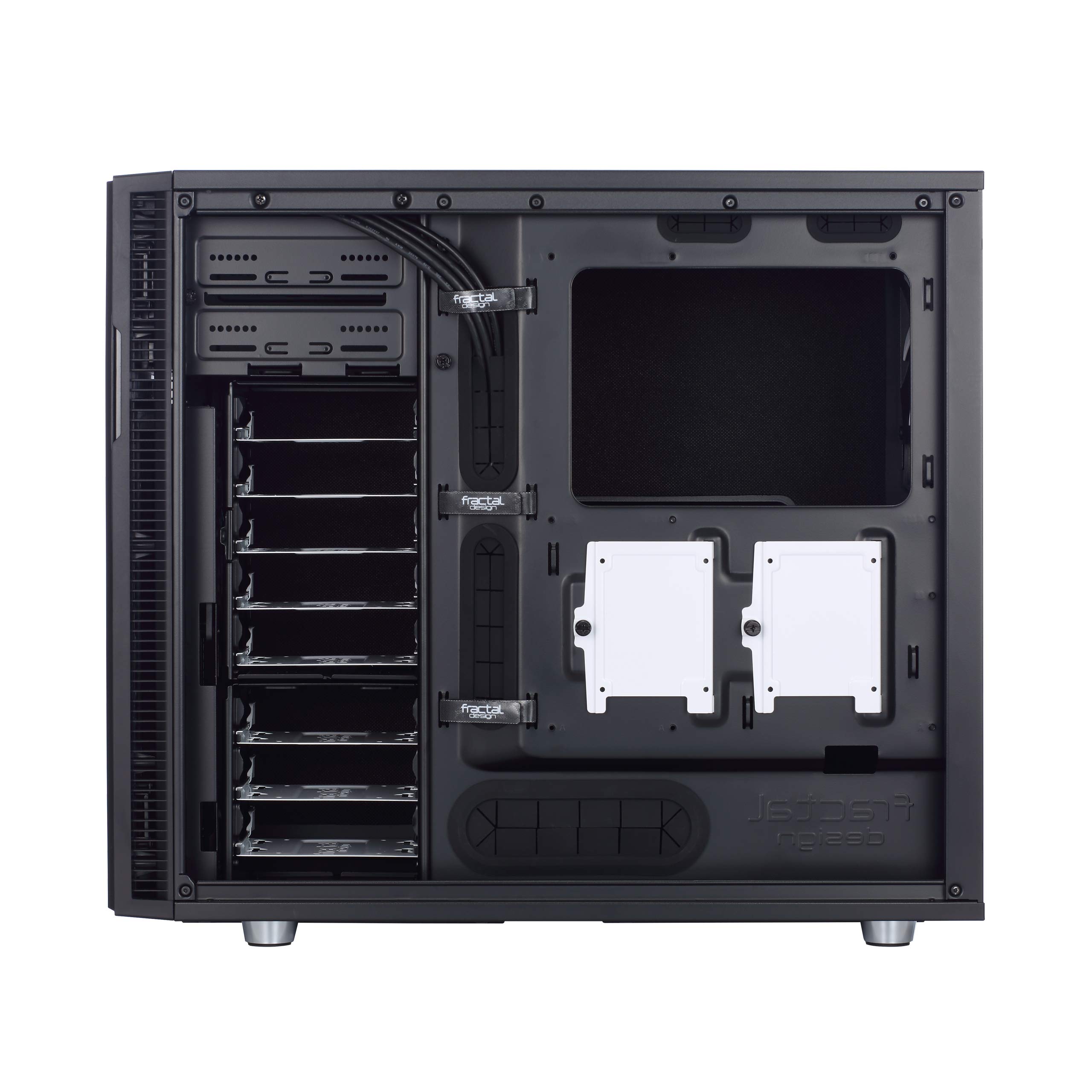 Fractal Design Define R5 Mid Tower ATX Computer Case - High Airflow & Silent PC Case with 2X Dynamic GP-14 140mm Fans Included - Water Cooling Ready - Black - Perfect for Gaming PCs, Workstations & Home Office Setups
