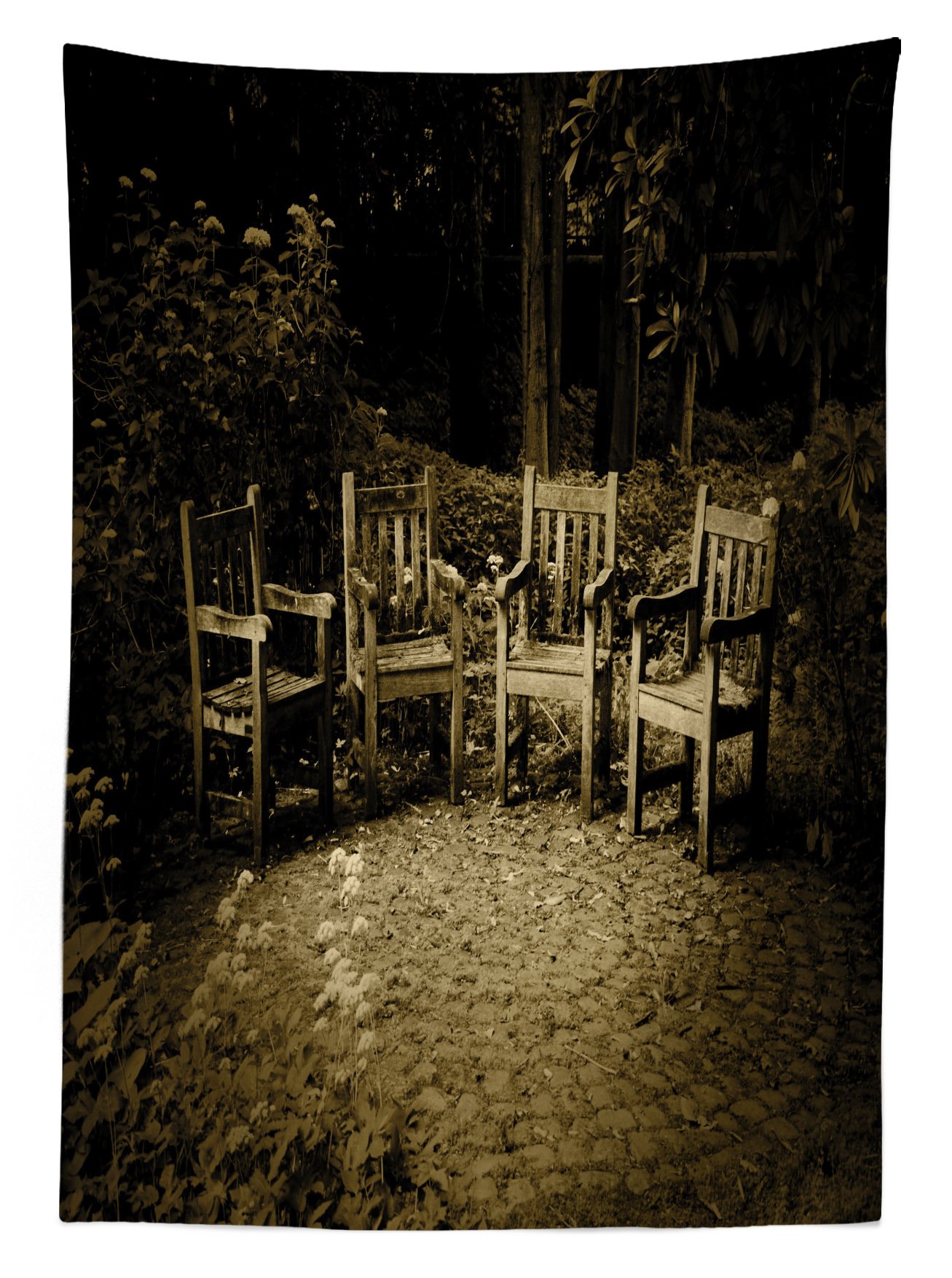 Ambesonne Hobbit-Themed Outdoor Tablecloth - 58