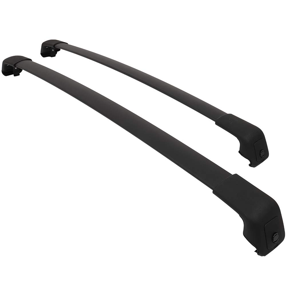 AUTOMUTO Aluminum Roof Rack Cross Bars for Hyundai Tucson 2016-2021 - Black Heavy Duty Roof Top Cargo Carrier for Camping, Road Trips & Outdoor Adventures