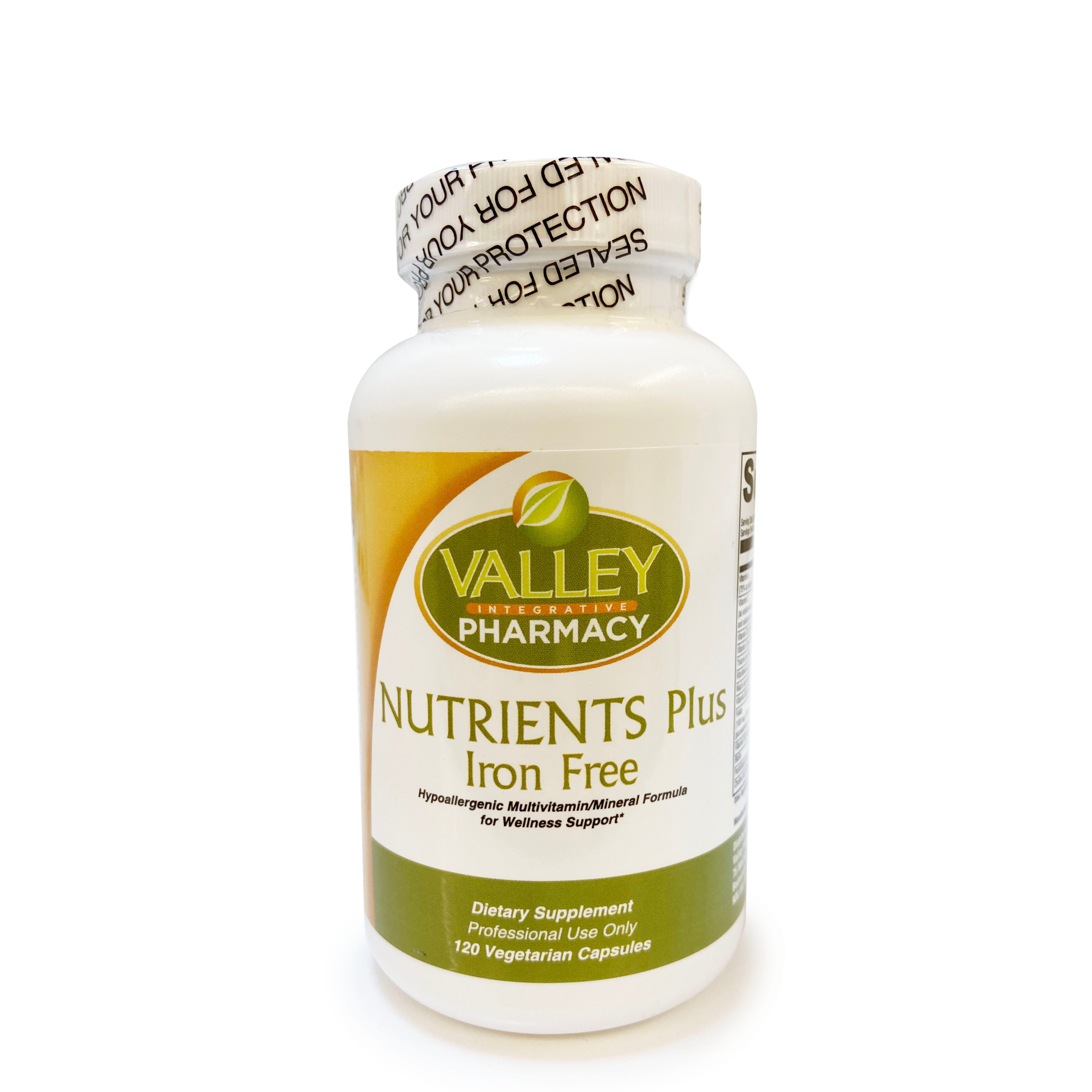 Nutrients Plus Iron Free Multivitamin Supplement - Supports Immune Health & Energy Boost for Active Lifestyles
