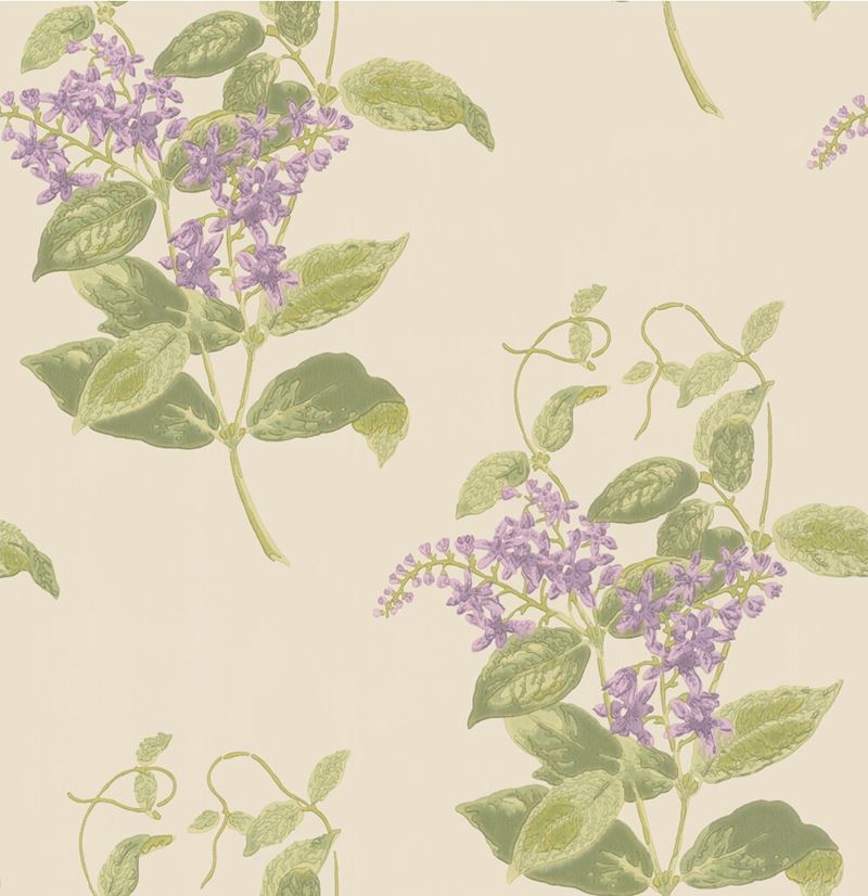 Cole & Son Madras Violet Wallpaper - Premium Peel & Stick Wallpaper for Living Room, Bedroom, Home Decor | Easy to Install & Removable