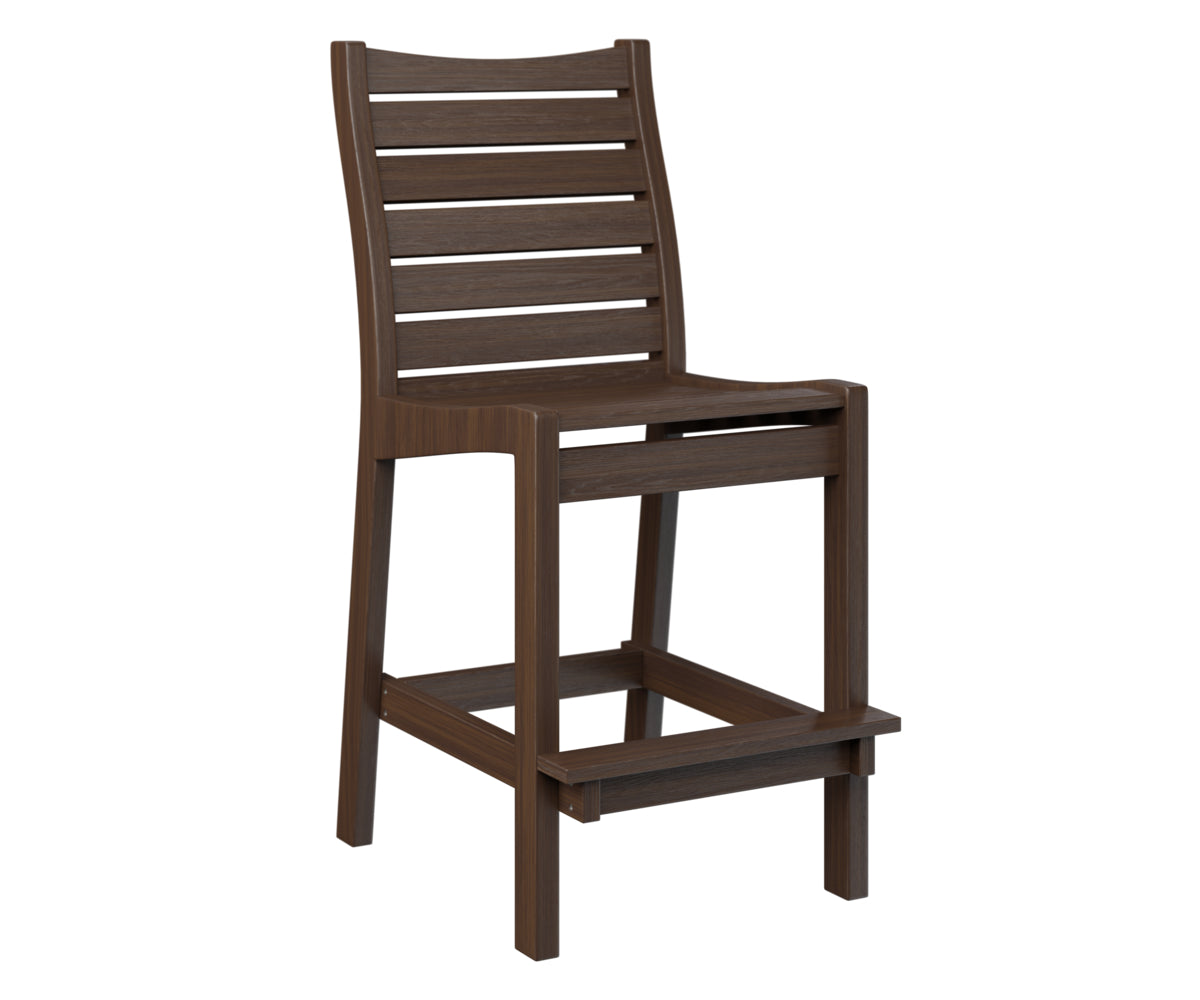 Berlin Gardens Bristol Bar Chair - Adjustable Height Outdoor Bar Stool for Patio, Deck, and Kitchen Counter - Perfect for Entertaining and Relaxing