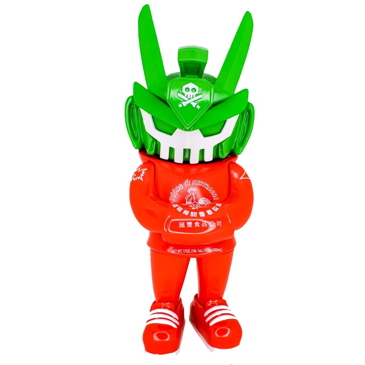Quiccs x Sket One Sketracha MEGA TEQ63 Martian Action Figure - Collectible Designer Toy for Display & Photography | Perfect for Anime Fans & Urban Art Collectors