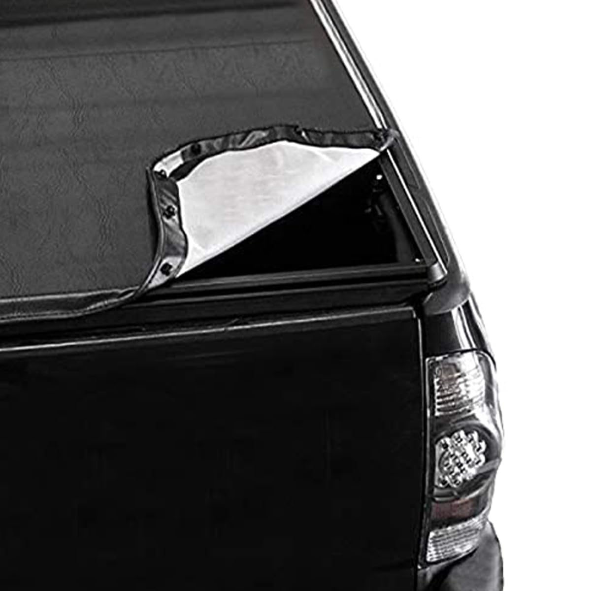 2004-2014 Ford F150 & 2006-2008 Mark LT 6.5ft Truck Bed Cover | Snap-On Vinyl Tonneau Cover | All-Weather Protection | Heavy Duty & Secure | Perfect for Camping Gear, Tools & Cargo Protection