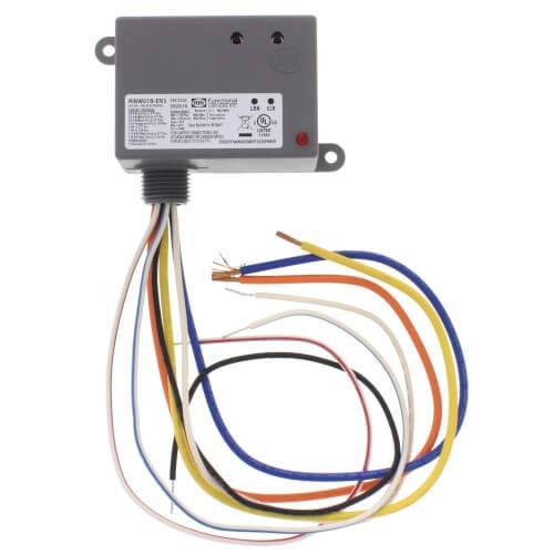 EnOcean 902 MHz Enclosed Wireless Relay - 20 Amp SPDT with 120V AC Power Input for Smart Home Automation & Industrial Control Systems