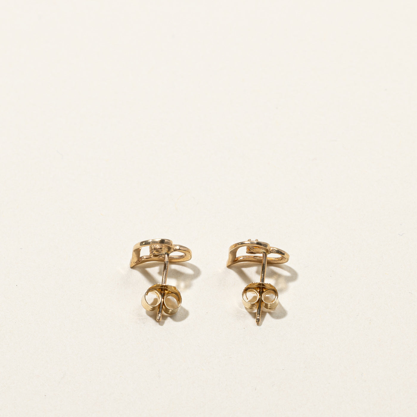 0.005ctw Diamond Heart Earrings for Women - 14K Gold Stud Earrings | Perfect Gift for Valentine's Day, Anniversary & Birthday | Elegant Jewelry for Everyday Wear & Special Occasions