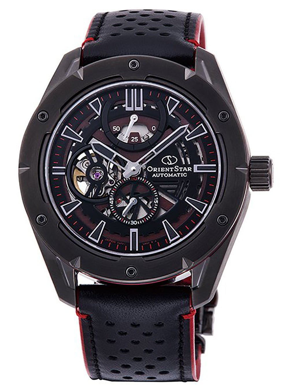 ORIENT STAR AVANT GARDE SKELETON Automatic Watch RK AV0A03B - Japanese Made Luxury Skeleton Dial Timepiece for Men | Perfect for Business, Formal Events & Watch Collectors