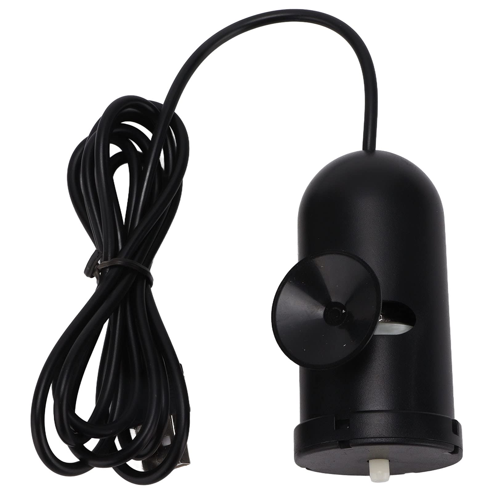 Quiet Adjustable USB Aquarium Air Pump - Mini Oxygen Aerator for Small Fish Tanks, Ponds & Hydroponics | Portable USB Charging for Home, Office & Travel Use