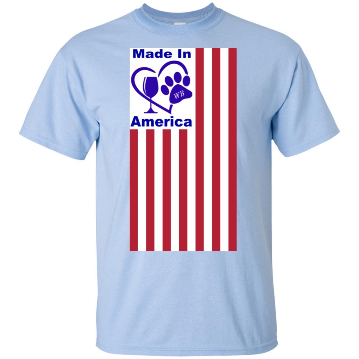 WineyBitches.Co Made in USA Premium 100% Cotton T-Shirt for Women - Comfortable Casual Wear for Outings, Parties & Everyday Fashion