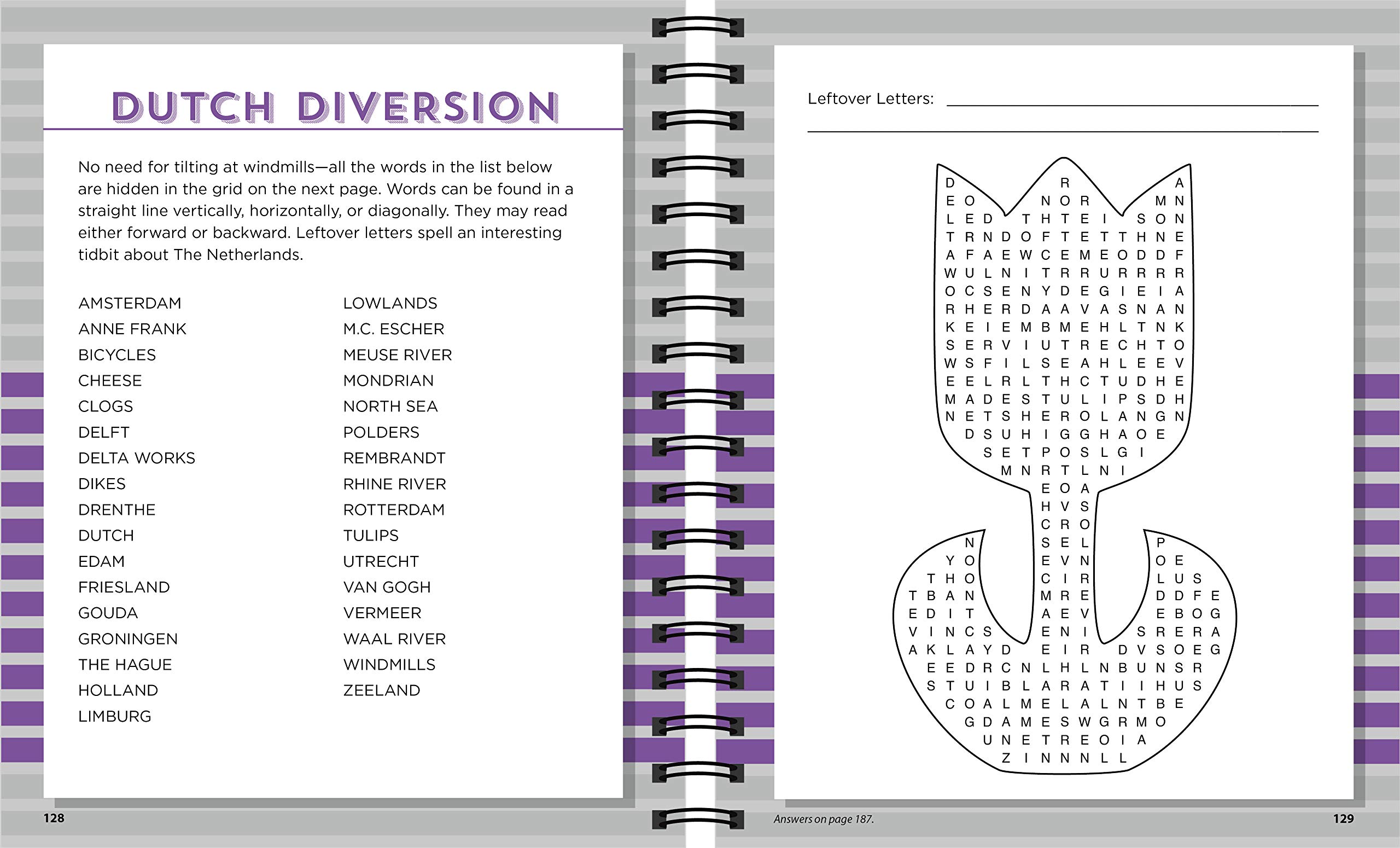 Brain Games - Word Search Puzzle Book for Adults (Purple) | Fun Vocabulary Builder & Stress Relief Activity | Perfect for Travel, Commuting & Relaxation at Home