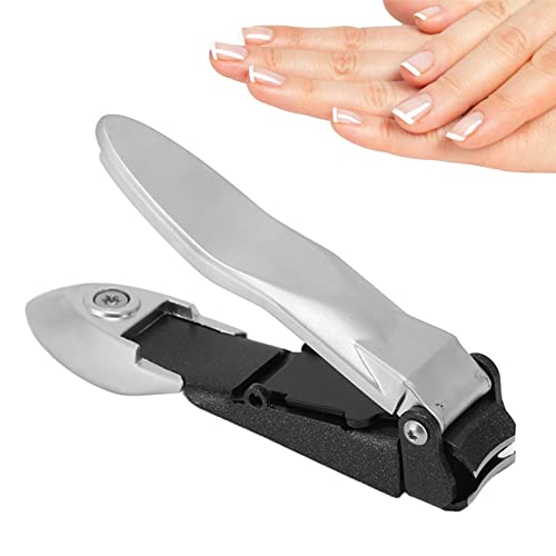 Premium Stainless Steel Nail Clippers - Rustproof & Anti-Splash Toenail & Fingernail Trimmer for Men & Women | Perfect for Travel, Home & Salon Use