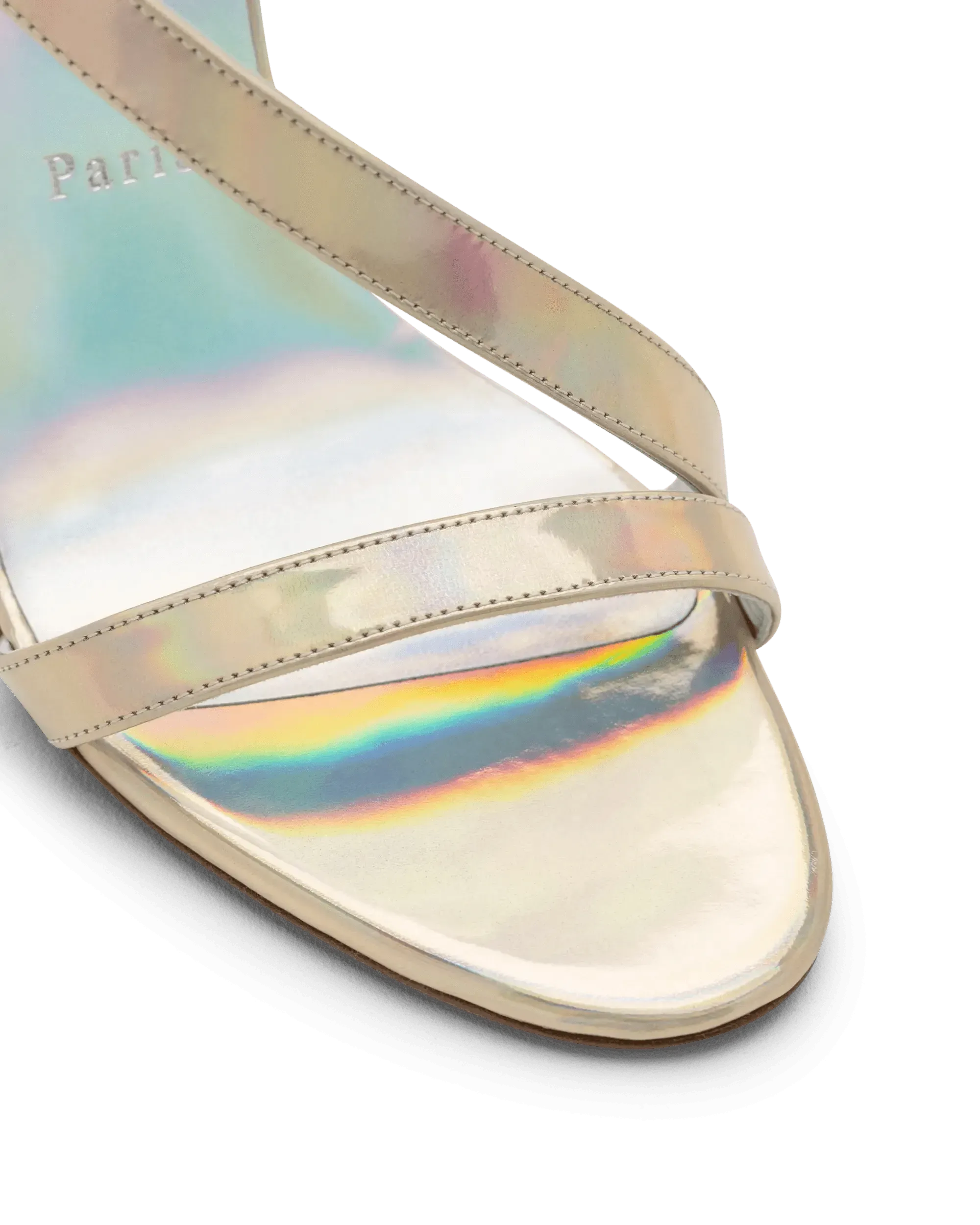 Astridal Iridescent Sandals for Women - Shimmering Summer Beach Flip Flops with Comfortable Arch Support | Perfect for Pool Parties, Vacations & Casual Outings