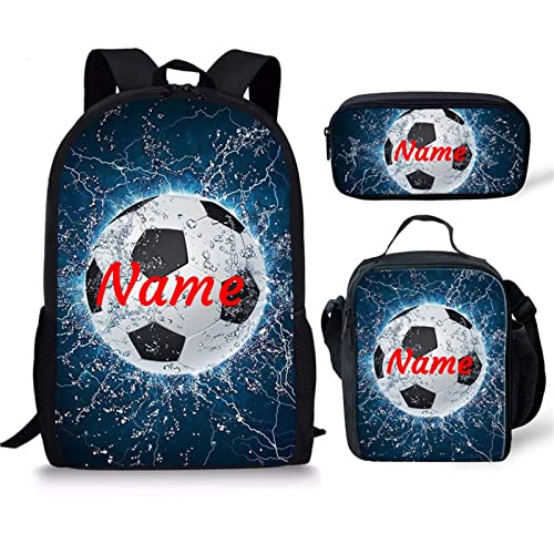 Add Child Name on Water Fire Soccer