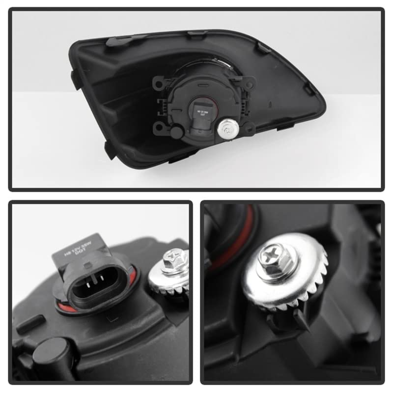 Spyder Auto 5080332 LED Fog Lights for Cars & Trucks - Durable, Bright, Waterproof - Perfect for Night Driving, Off-Roading & Bad Weather Conditions