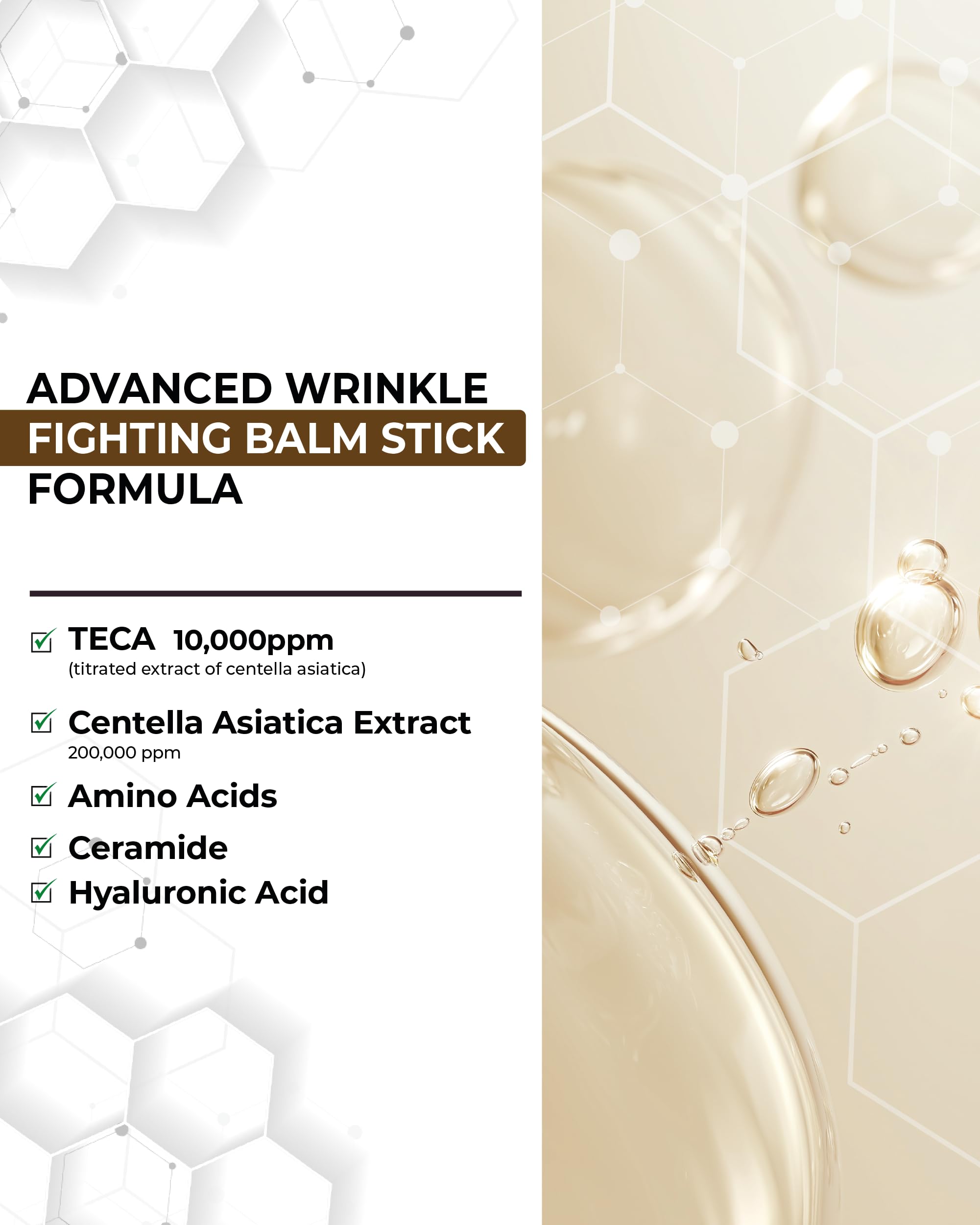 Centellian 24 Madeca Wrinkle Capture Stick (0.4oz) - Anti-Aging Multi Balm for Wrinkles & Fine Lines | Korean Skincare with Centella Asiatica, Ceramide & Collagen | Eye Cream & Moisturizer by Dongkook | Perfect for Daily Skincare Routine & Travel