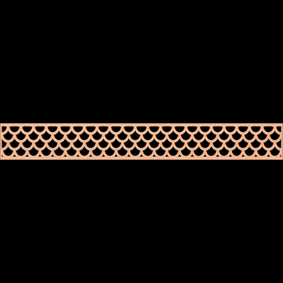 Hudson Fretwork Moulding - Decorative Wood Trim for Home & Furniture | Perfect for DIY Projects, Wall Paneling, and Cabinet Accents