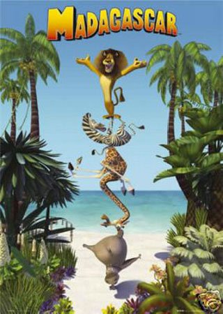 Madagascar Jungle Tricks Poster 24x36 Inches - Vibrant Wall Art for Kids Room, Classroom & Playroom Decor - Hot Stuff Enterprise 663-24x36-MV