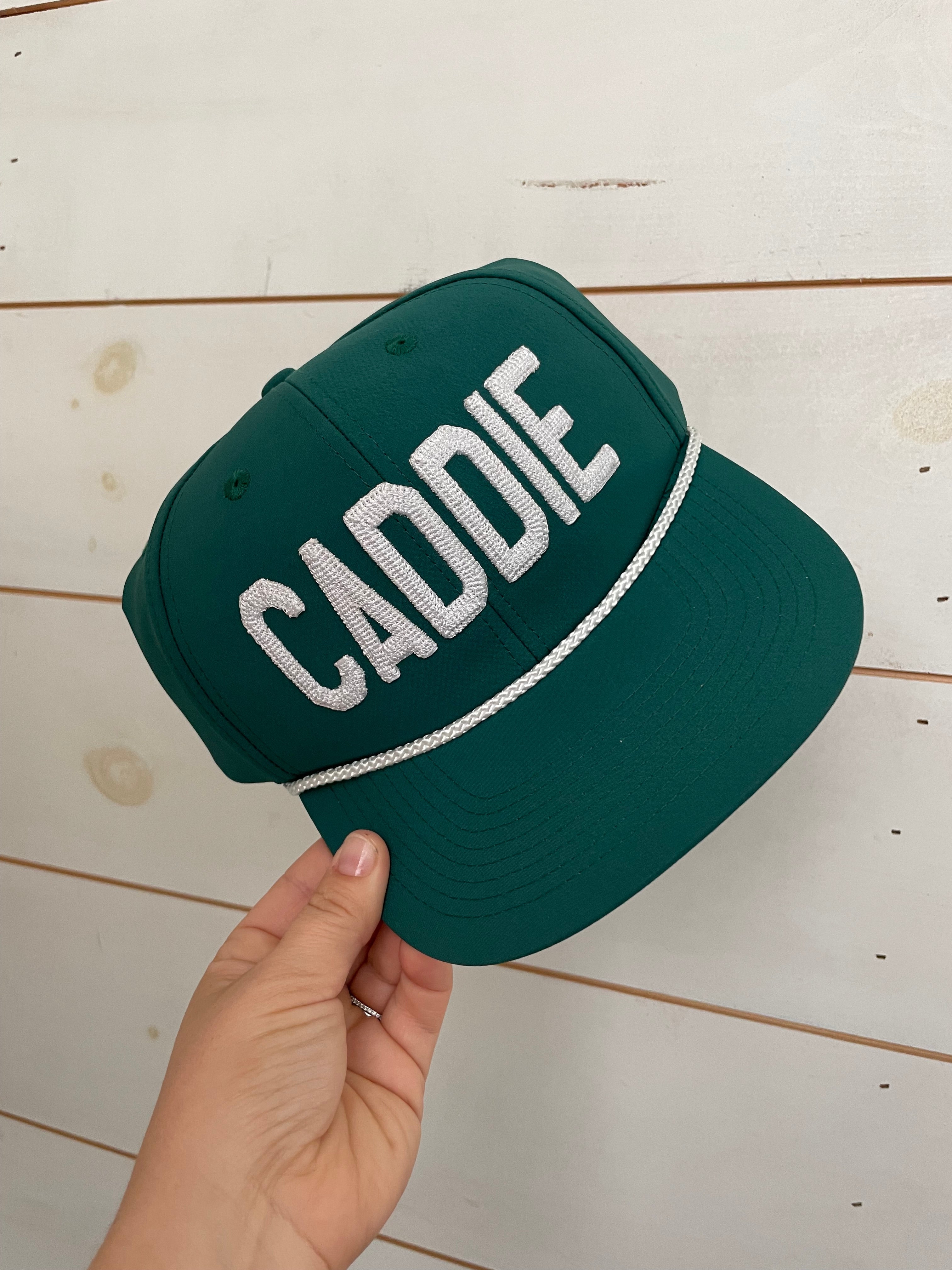 Stylish Green Caddie Hat for Golf Enthusiasts - Perfect for Golf Courses, Country Clubs & Outdoor Events