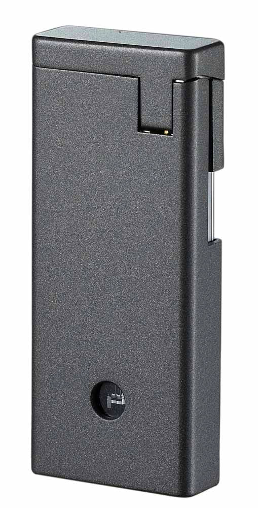 Porsche Design Eifel Torch Flame Lighter - Premium Windproof Butane Lighter in Sleek Grey | Perfect for Outdoor Adventures, Camping & Cigar Enthusiasts