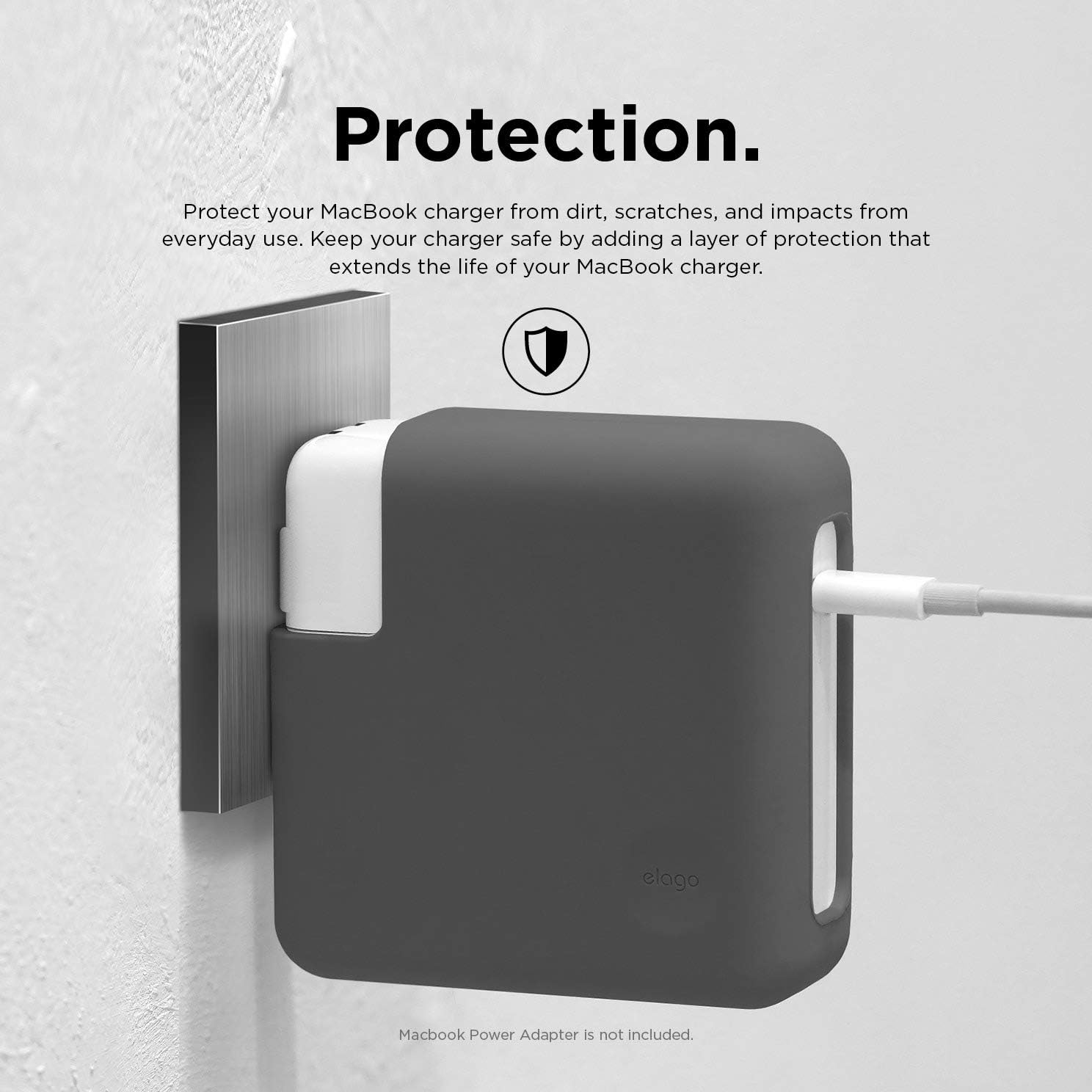 elago MacBook Pro Charger Cover - Compatible with 13