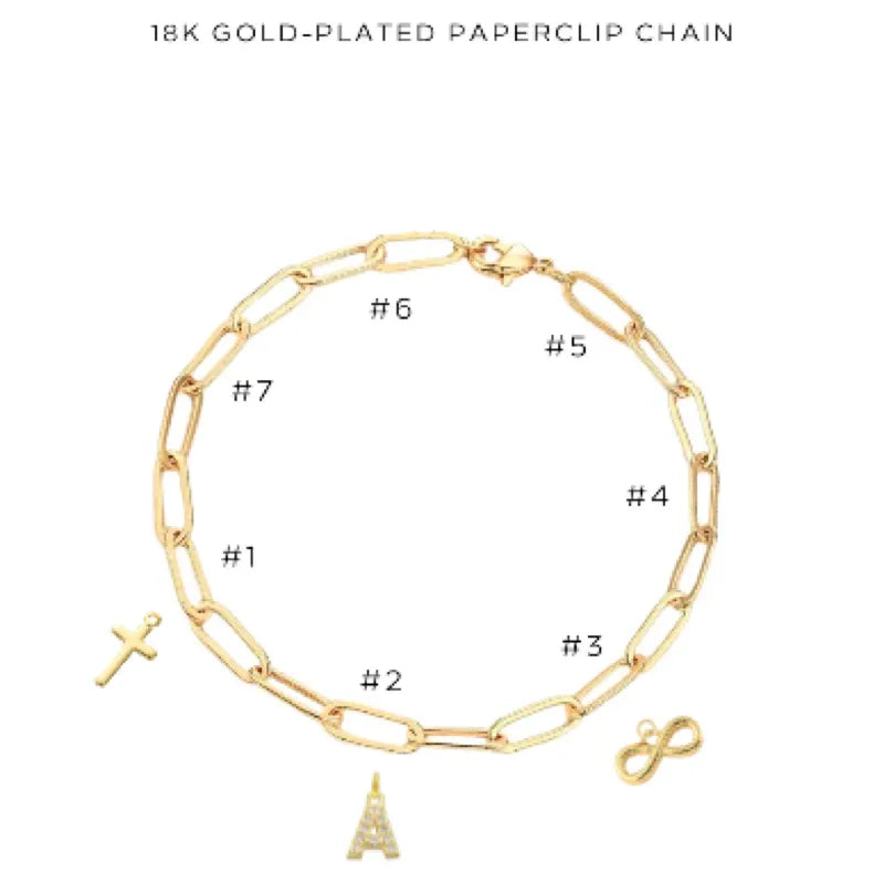 Elegant Charm Bracelet with Assorted Charms - Perfect Gift for Women & Girls - Jewelry for Everyday Wear & Special Occasions