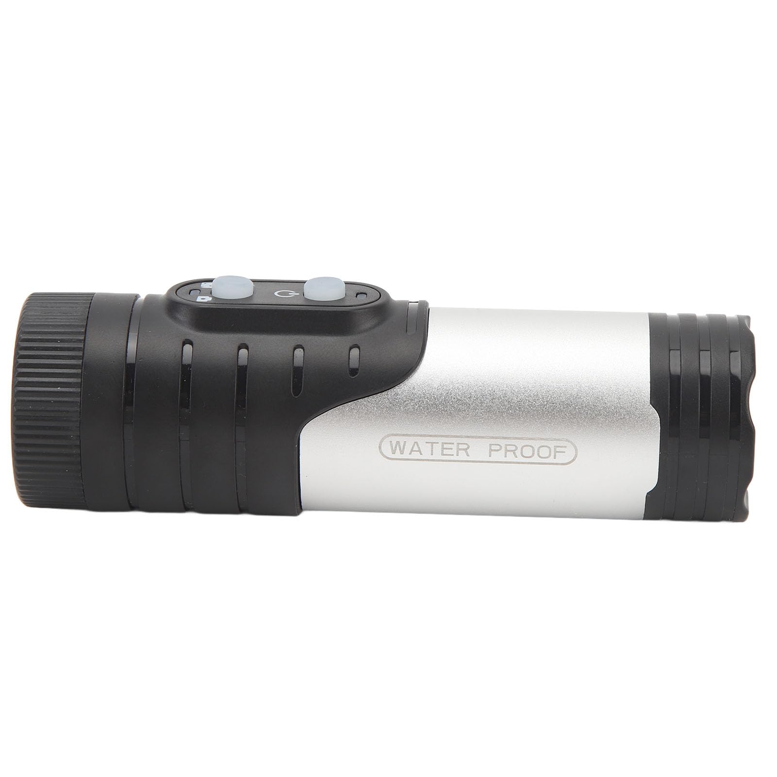 **Akozon H68B 4K Waterproof Action Camera with Anti-Shake - Helmet & Bike Mount Included - Ideal for Motorcycle, Cycling, Surfing & Outdoor Sports (Silver)**