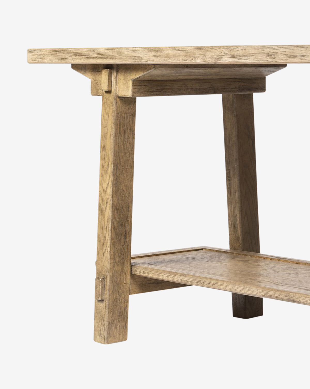 Modern Uriel Console Table - Entryway Sofa Table with Storage Shelf, Farmhouse Style Hallway Accent Furniture for Living Room, Bedroom & Foyer Decor