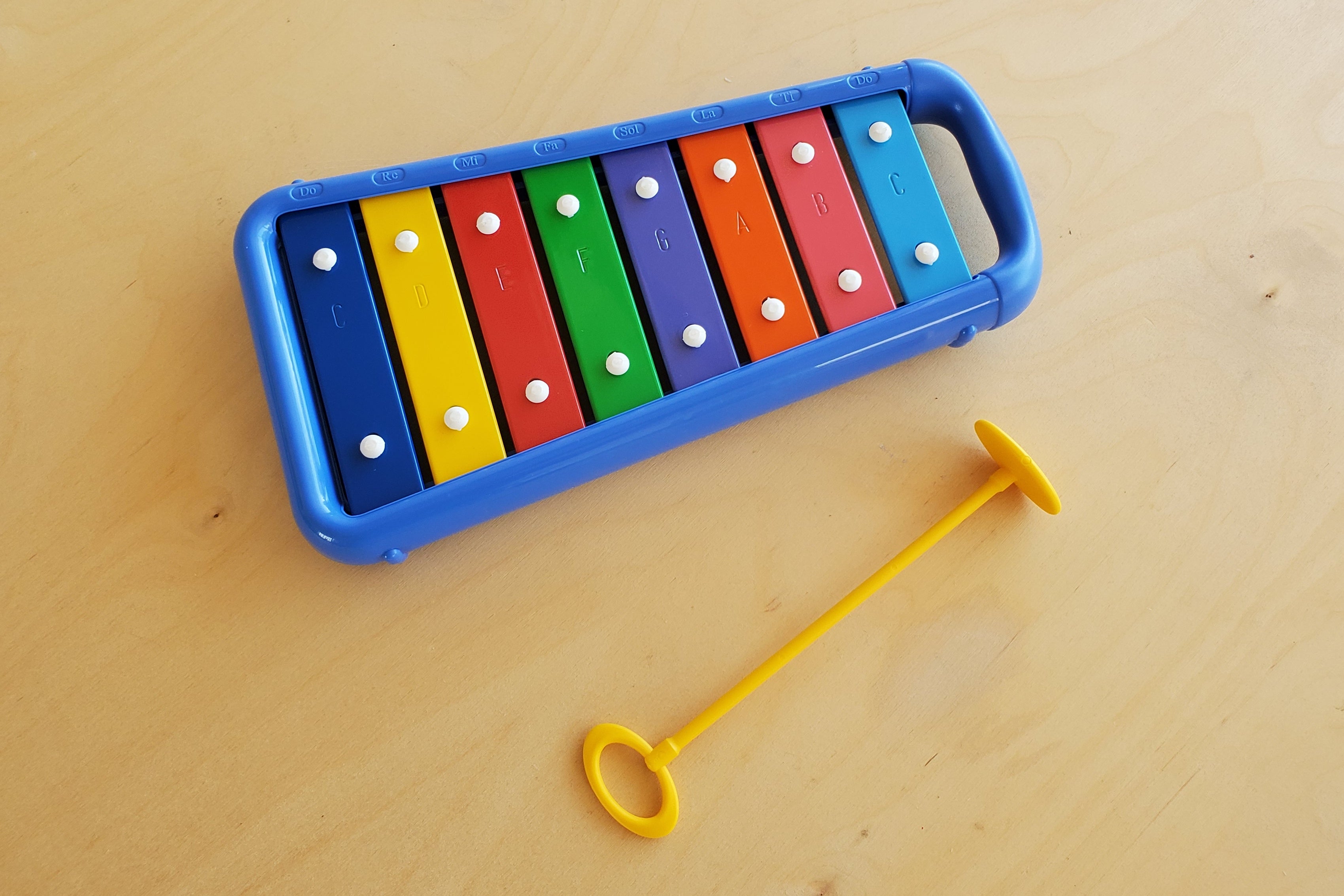 Colorful Toddler Glockenspiel - 8-Note Musical Instrument for Kids Early Learning & Music Education - Perfect for Preschool Classroom, Home Play & Birthday Gifts