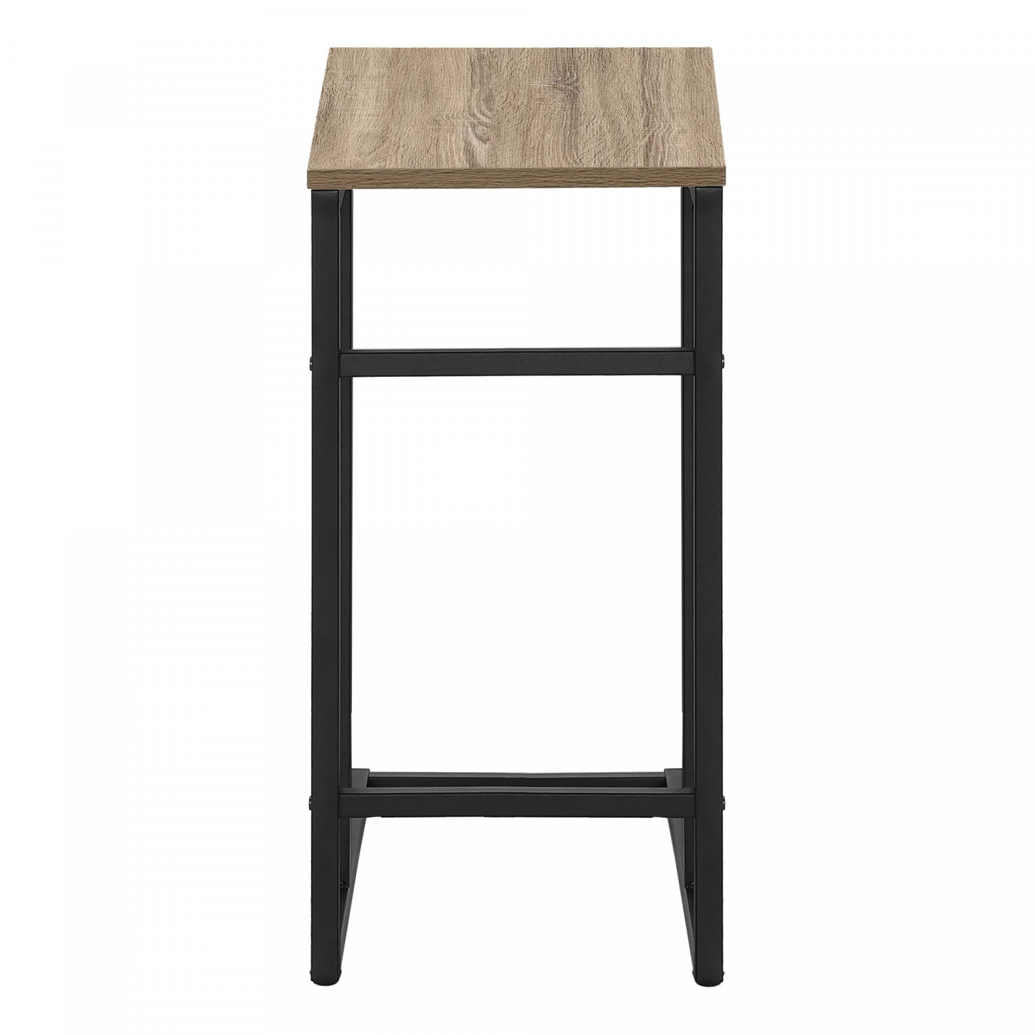 Modern Calen Side Table in Taupe - Small End Table for Living Room, Bedroom, or Office - Perfect for Coffee, Books, and Decor