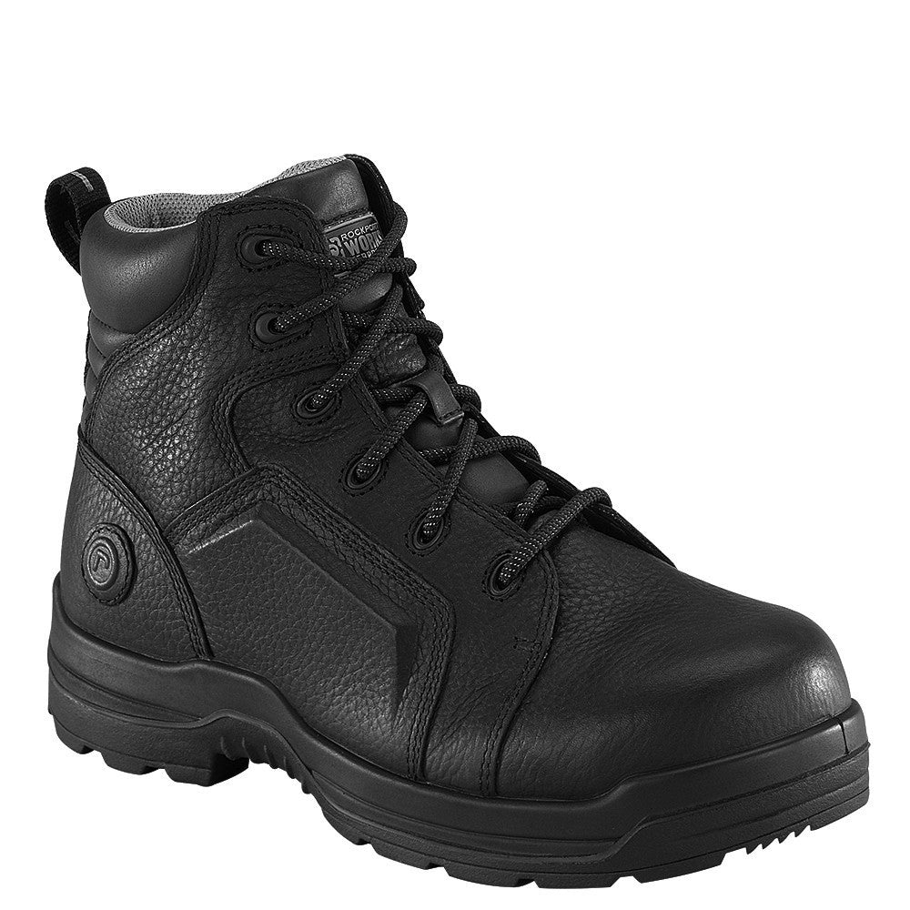 Rockport Works More Energy Men's Composite Toe Work Safety Shoes IR6635 - Durable & Comfortable for Construction, Warehouse & Industrial Jobs