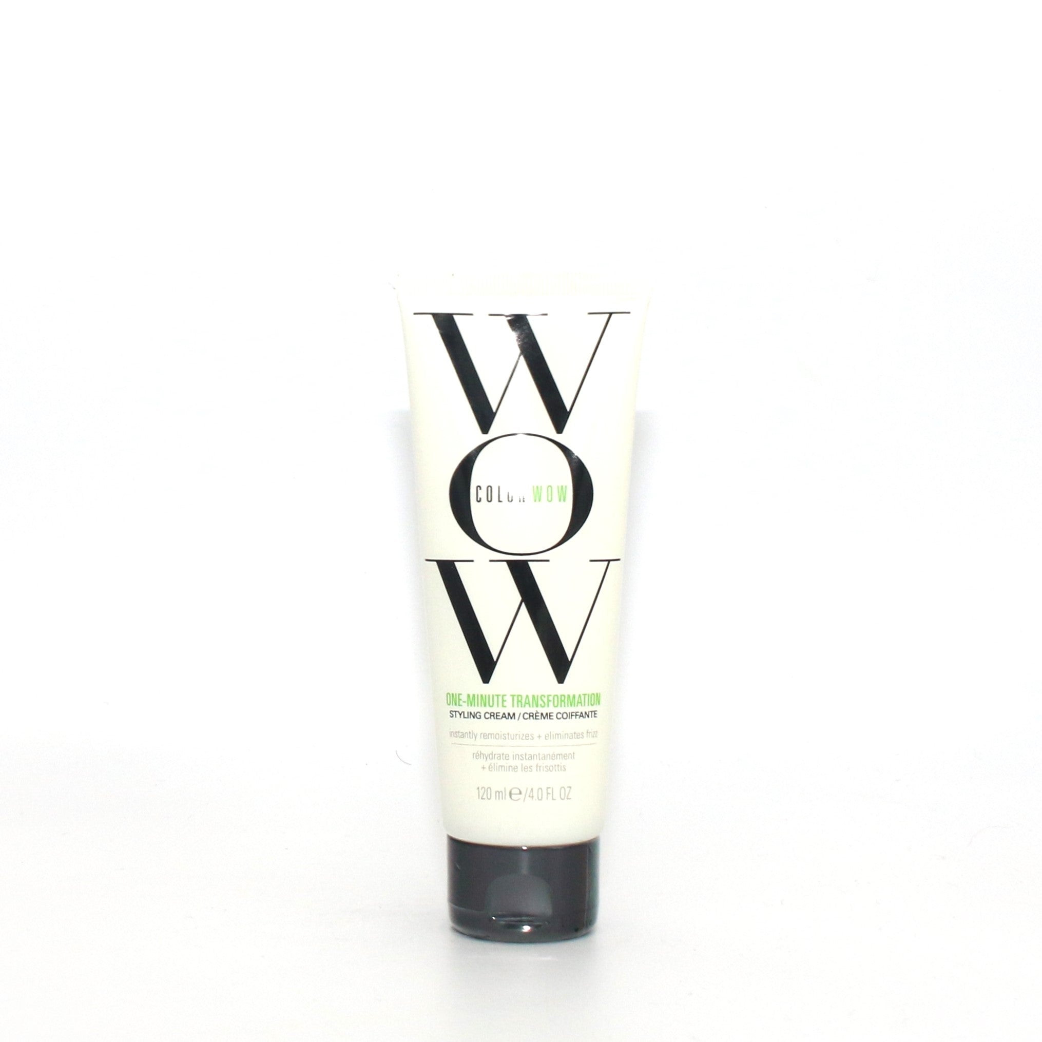 Color Wow One Minute Transformation Styling Cream 4 oz - Quick Hair Styling & Frizz Control for Smooth, Shiny Hair - Perfect for Daily Use & Special Occasions