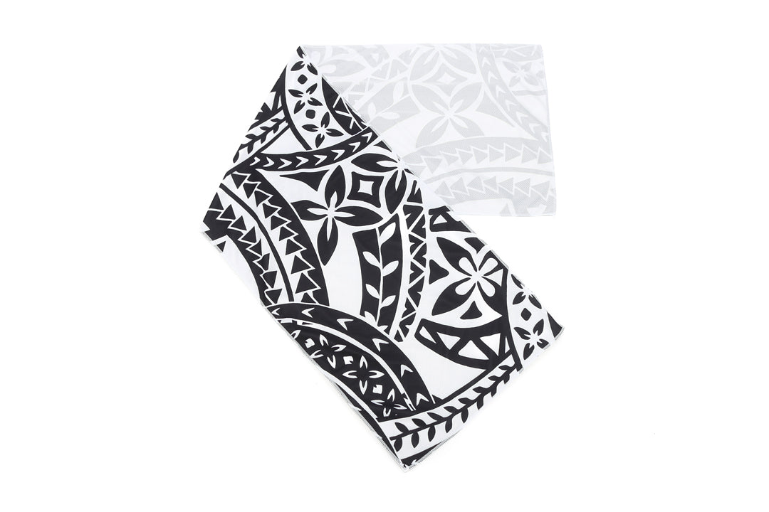 Cooling Towel for Sports & Fitness - Black - Stay Cool During Workouts, Running, Yoga & Outdoor Activities