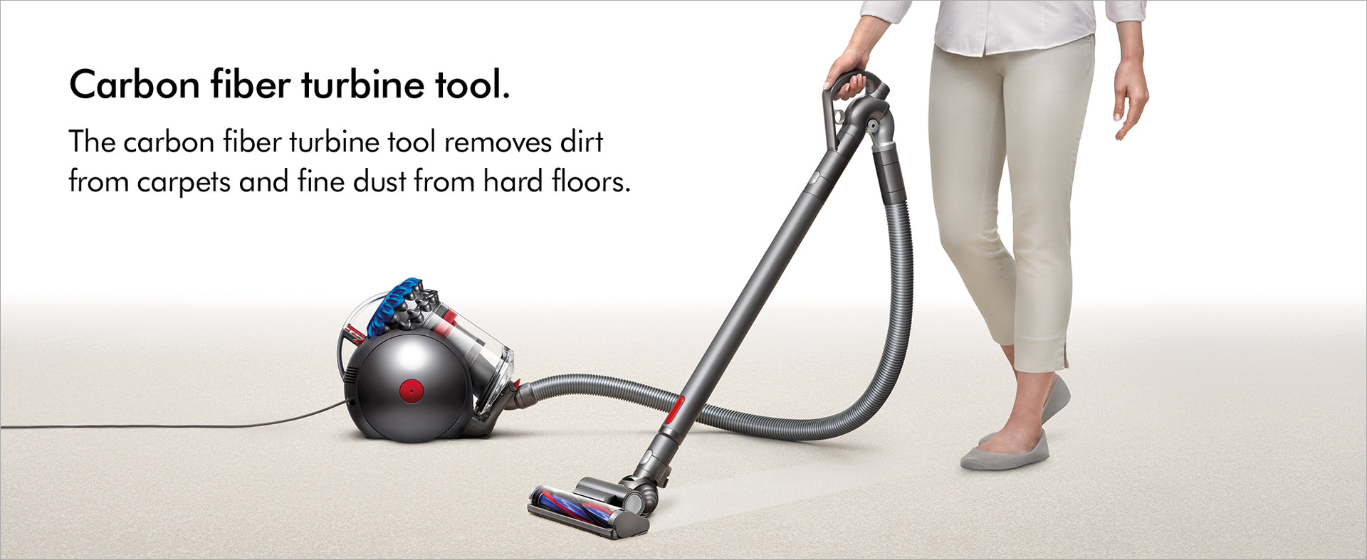 Refurbished Dyson Big Ball Canister Vacuum Cleaner - Excellent Condition with 2-Year Warranty | CY23 Model | Ideal for Pet Hair, Hard Floors & Deep Cleaning