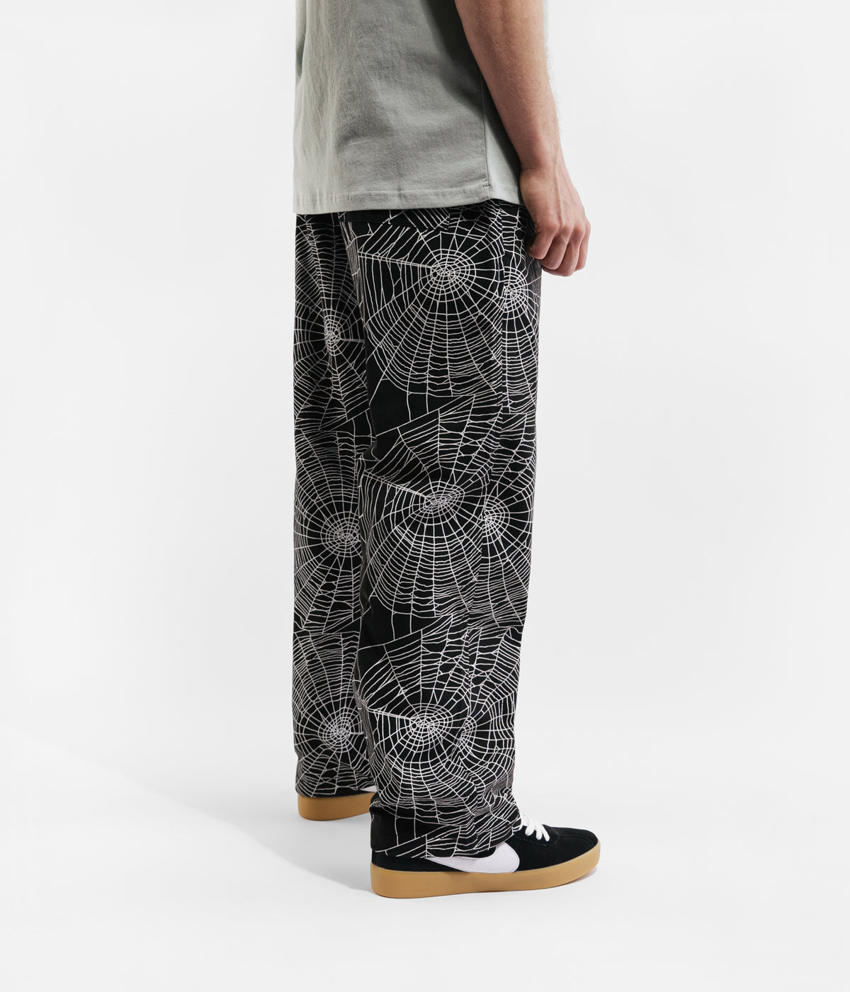 Butter Goods Web Pants - Black | High-Quality Streetwear Pants for Men & Women | Perfect for Casual Wear, Skateboarding & Urban Fashion