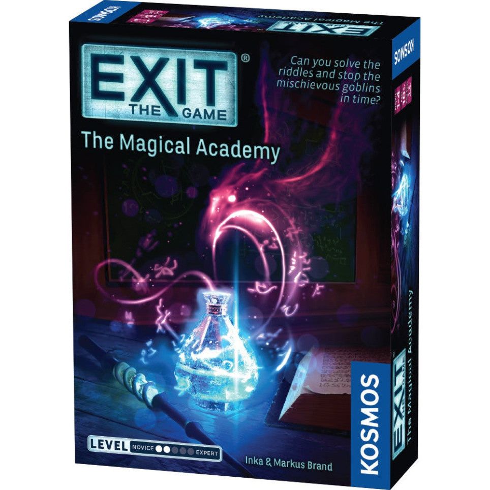 Exit: The Magical Academy - Fantasy Board Game for Teens & Adults | Perfect for Family Game Nights & Party Entertainment
