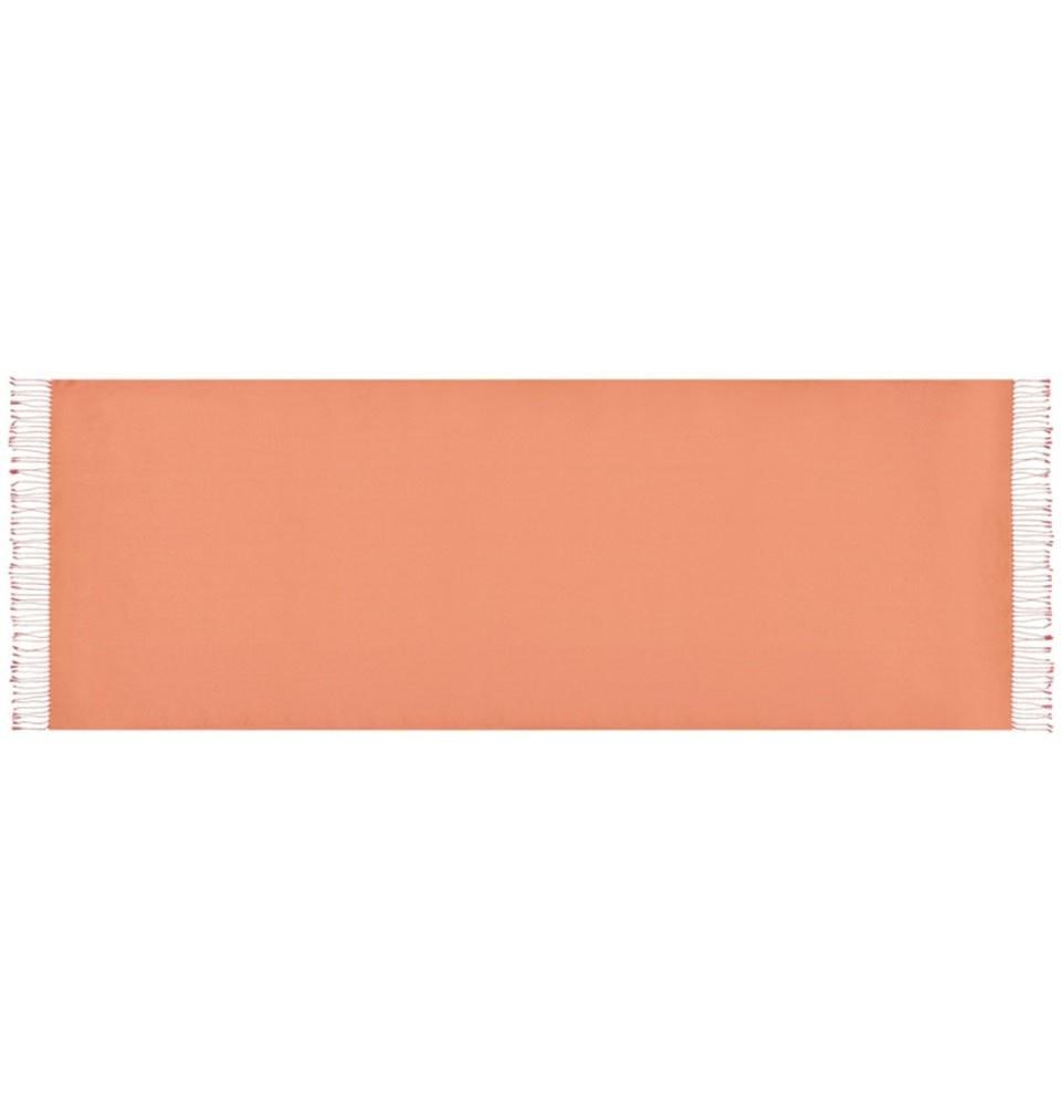 Aker Double Sided Silk Hijab Shawl #062 - Pink & Orange Ombre - Lightweight Muslim Headscarf for Women - Perfect for Daily Wear, Prayer, and Special Occasions