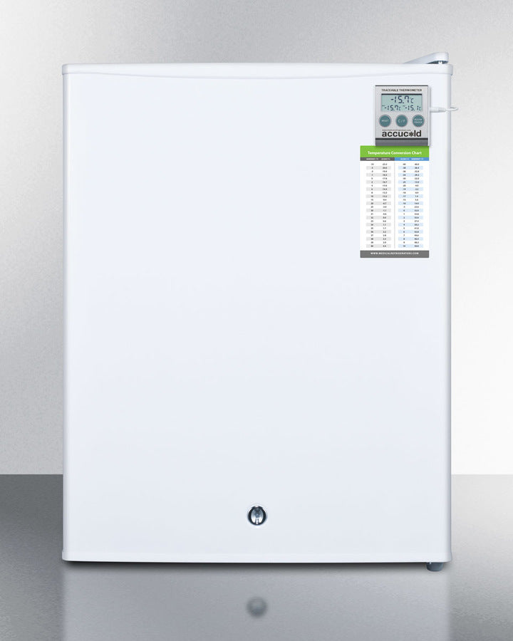 Accucold FS30LMED Compact All Freezer - Energy Efficient Upright Freezer for Home, Garage, or Basement - Perfect for Storing Frozen Foods, Ice Cream, and Meal Prep