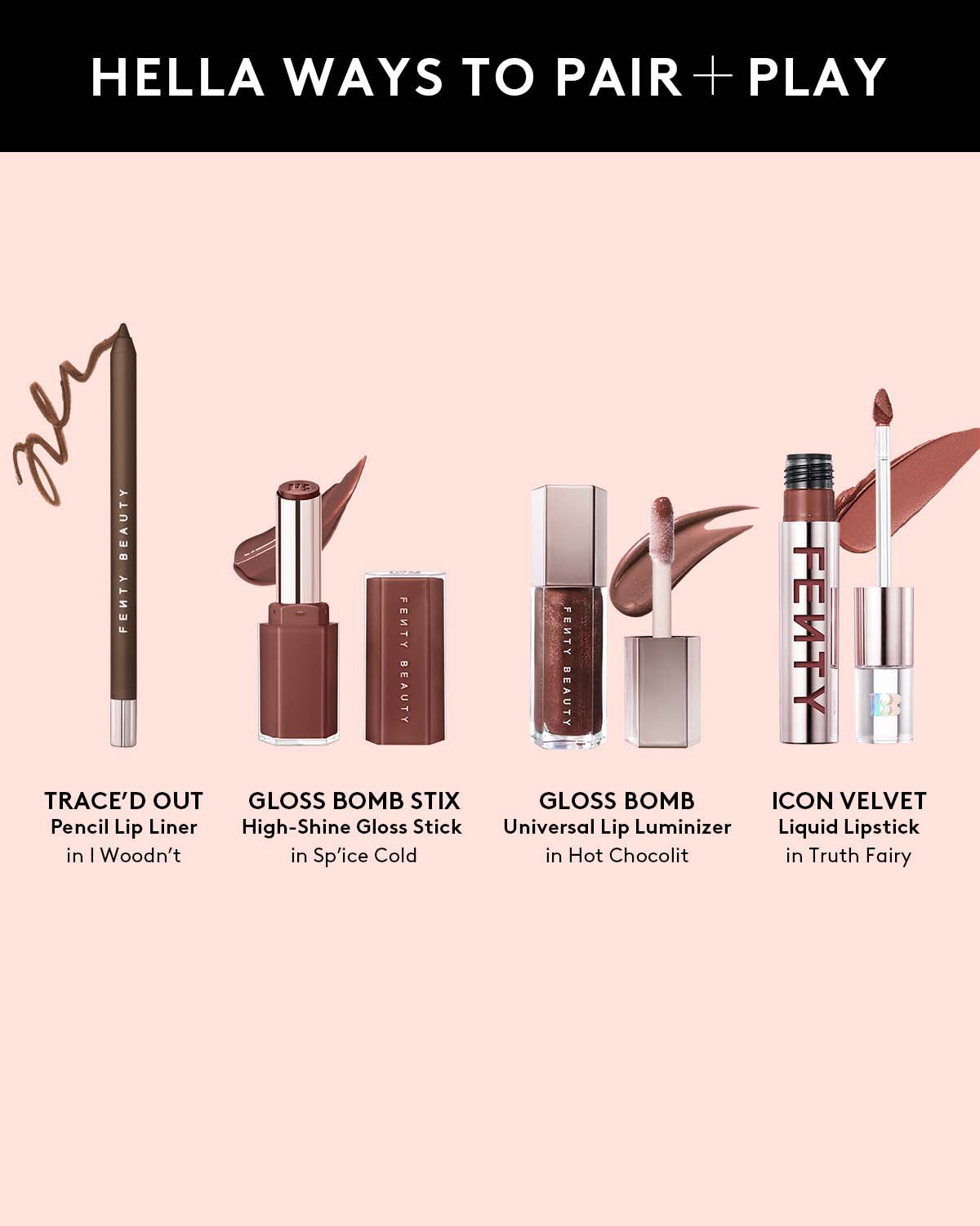 Trace'd Out Longwear Waterproof Pencil Lip Liner - Smudge Proof & All-Day Wear | Perfect for Matte Lipstick, Ombre Lips & Everyday Makeup Looks