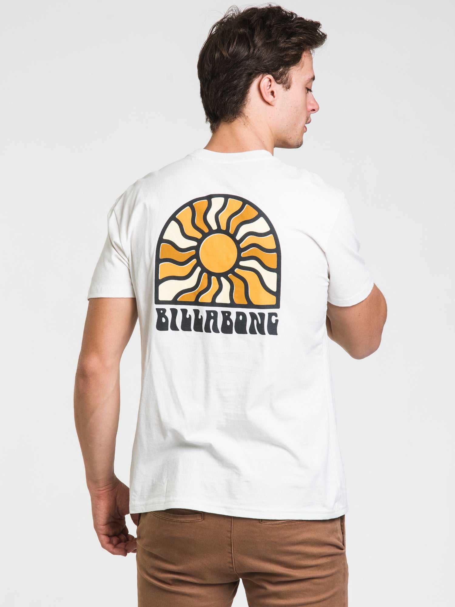 BILLABONG Sun Arch T-Shirt for Men & Women - Soft Cotton Short Sleeve Tee - Summer Beach & Casual Wear - Clearance Sale