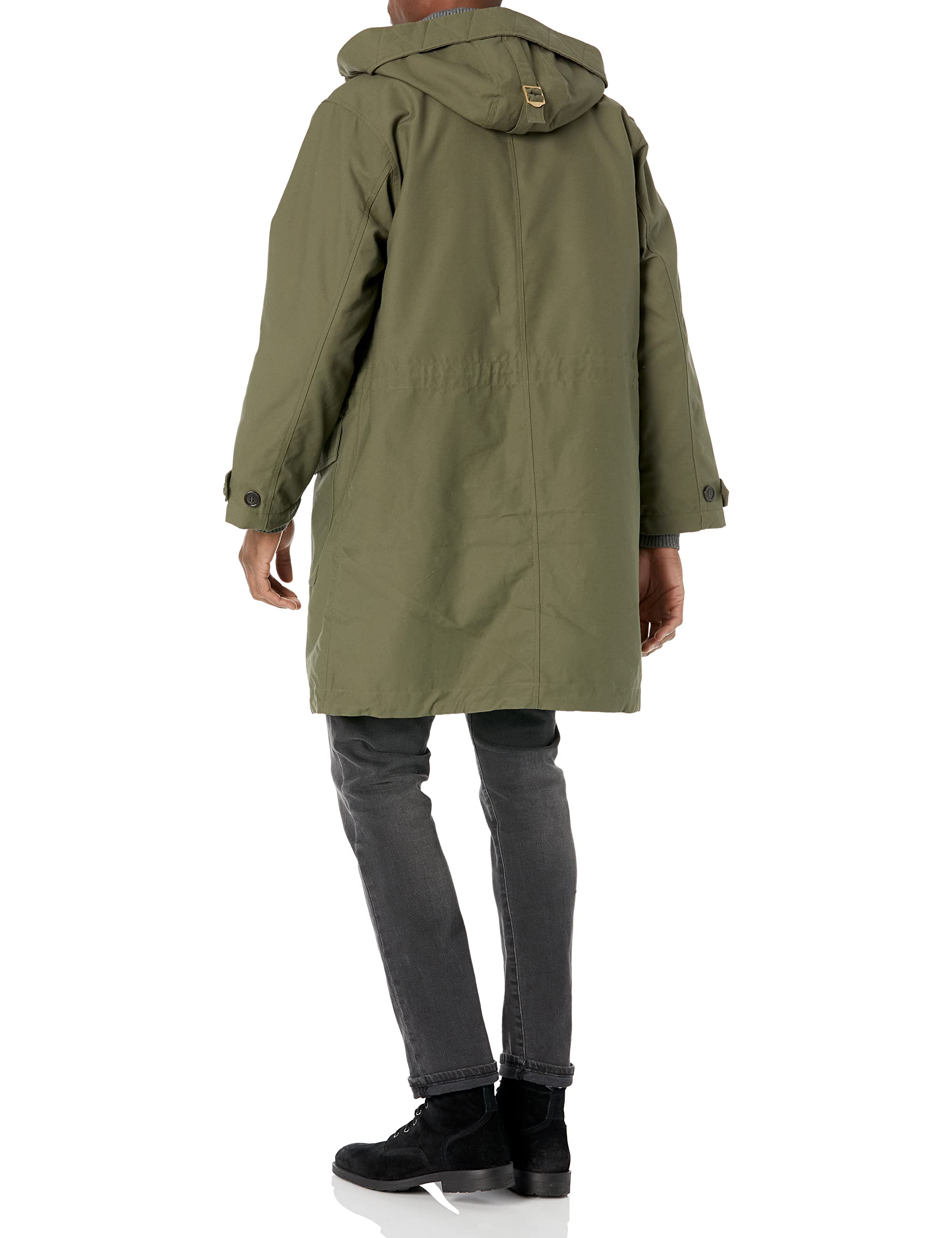 Nudie Jeans Men's Erik Parka - Waterproof Winter Jacket for Outdoor & Urban Style | Perfect for Hiking, Travel & Daily Wear
