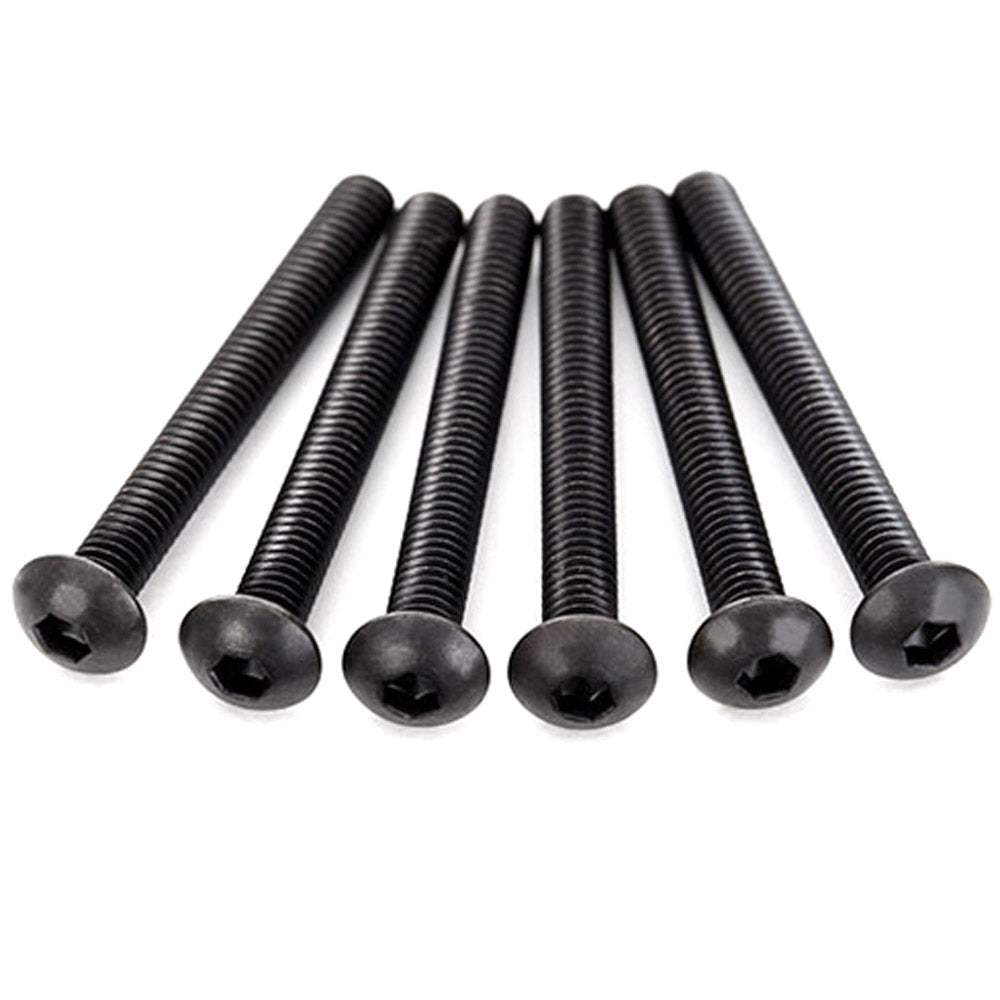 Stainless Steel Button Head Machine Screws 4x30mm (10-Pack) - Hex Socket Drive, M4 Thread - Perfect for DIY Projects, Furniture Assembly & Electronics Repair