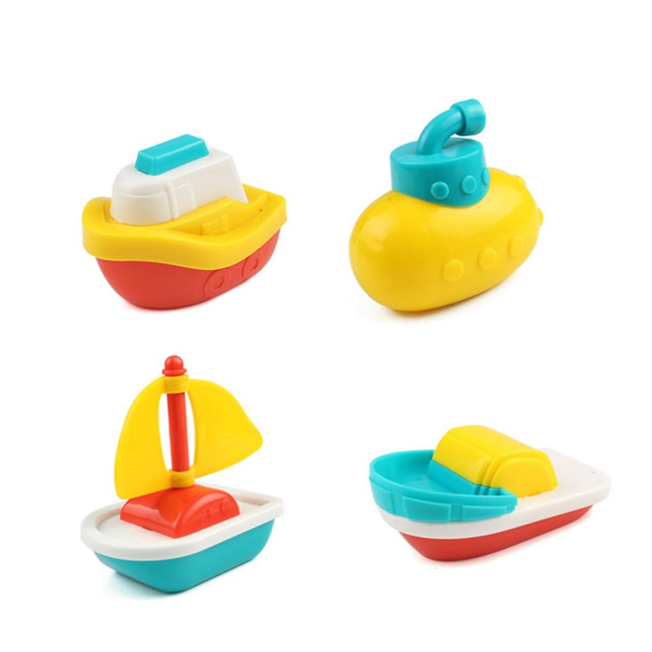 UPKOCH 8-Piece Bath Toy Set for Toddlers - Fun Animal Floating Toys for Bathtub Playtime, Sensory Learning & Baby Bath Time (Perfect Gift for Kids 1-3 Years Old)
