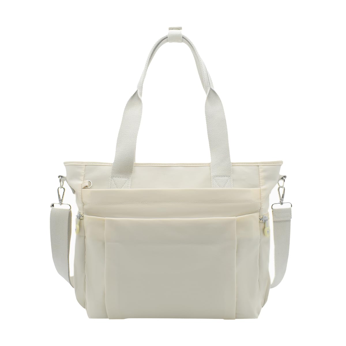 Stylish Large Tote Bag for Women with Multiple Compartments & Zipper Closure - Durable Waterproof Work Shoulder Bag Perfect for Office, Travel, Gym & Daily Commute