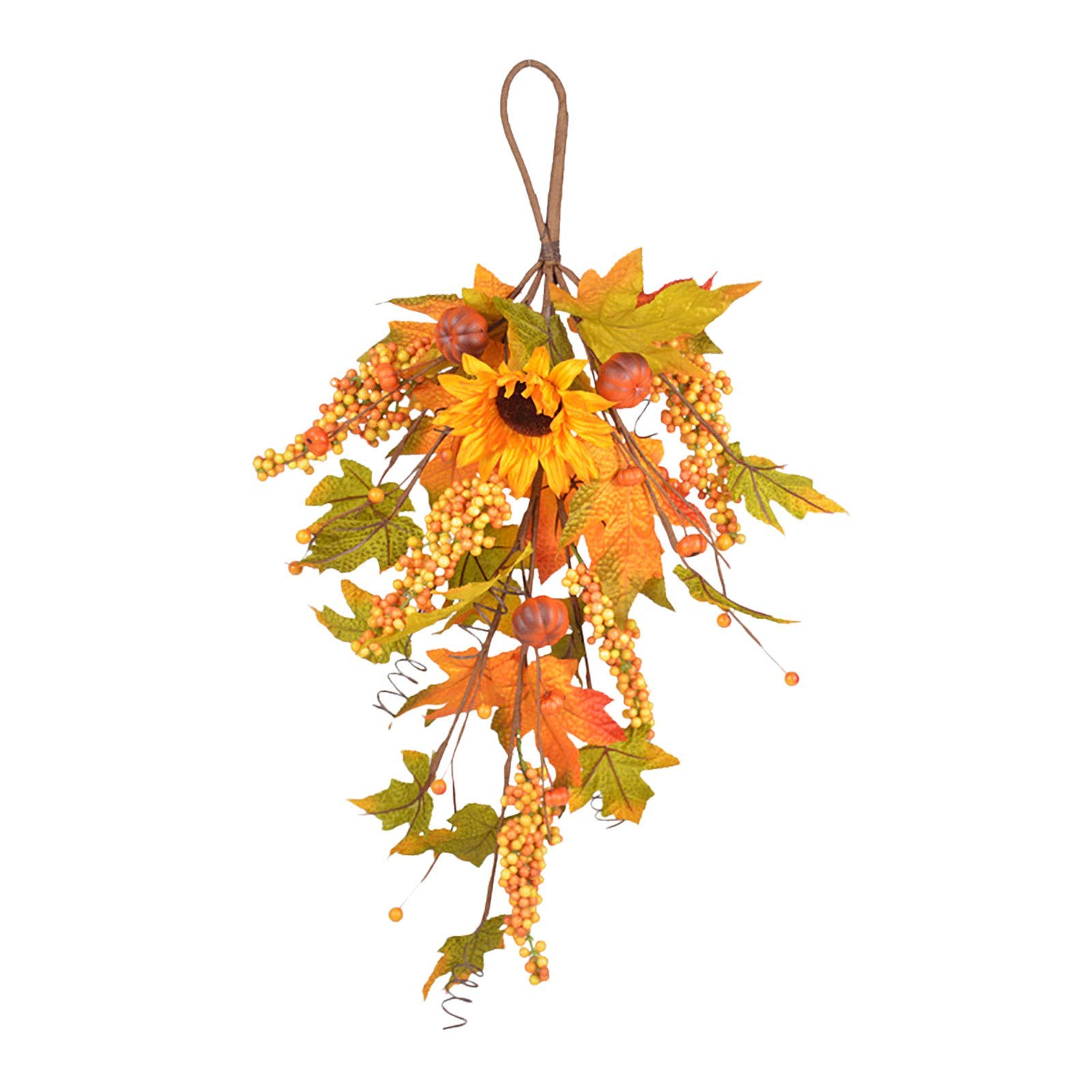 DFDGBD Artificial Silk Flowers - Realistic Fake Floral Decor for Home, Wedding, Party, Office - Door Pendant Hanging Simulation Flowers (One Size) - Perfect for Wall Decor, Table Centerpieces & Gift Wrapping