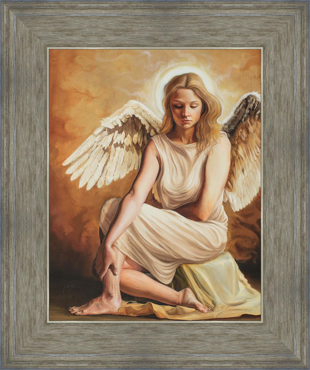 Angel of Redemption - Gothic Home Decor Statue for Living Room, Bedroom & Garden | Unique Spiritual Gift for Christmas & Housewarming